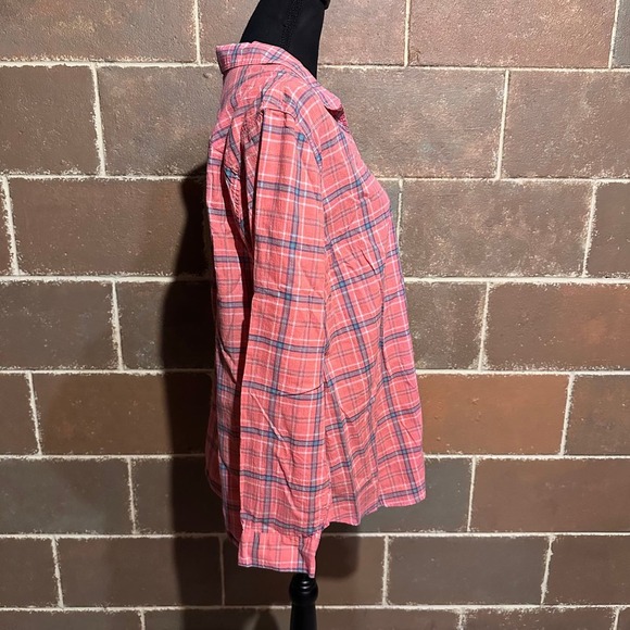 Eddie Bauer Classic Fit Button Front Plaid Shirt Women's Plus 2XL - Picture 4 of 8